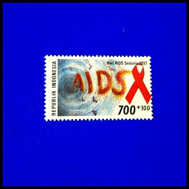

TERMURAH PERANGKO/PRANGKO INDONESIA. HARI AIDS SEDUNIA 1997. !!!!!