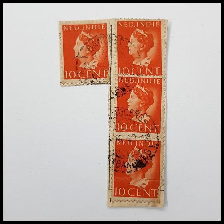 

TERBARU PRANGKO NED INDIE. RATU WILHELMINA. CAP BANDOENG-LEMBANGWEG KAT. 80 !!!!!!