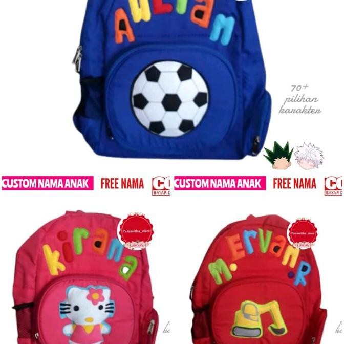 

Miliki Tas Sekolah Tas Ransel Tk Sd Free Nama&Gambar Tas Punggung