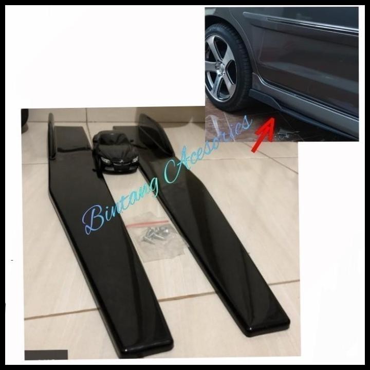 BEST DEAL WINGLET VARIASI SAMPING BAWAH MOBIL AVANZA XENIA VELOZ 2019 HITAM