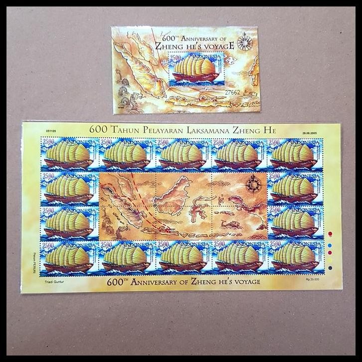 

TERBARU PRANGKO INDONESIA FULLSHEET 600 TAHUN PELAYARAN LAKSAMANA CHENG HO !!!!!