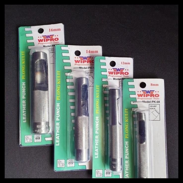 

HOT DEAL PLONG MANUAL ALAT PEMBOLONG KULIT WIPRO GASKET 5 8 10 12 14 16 MM !!