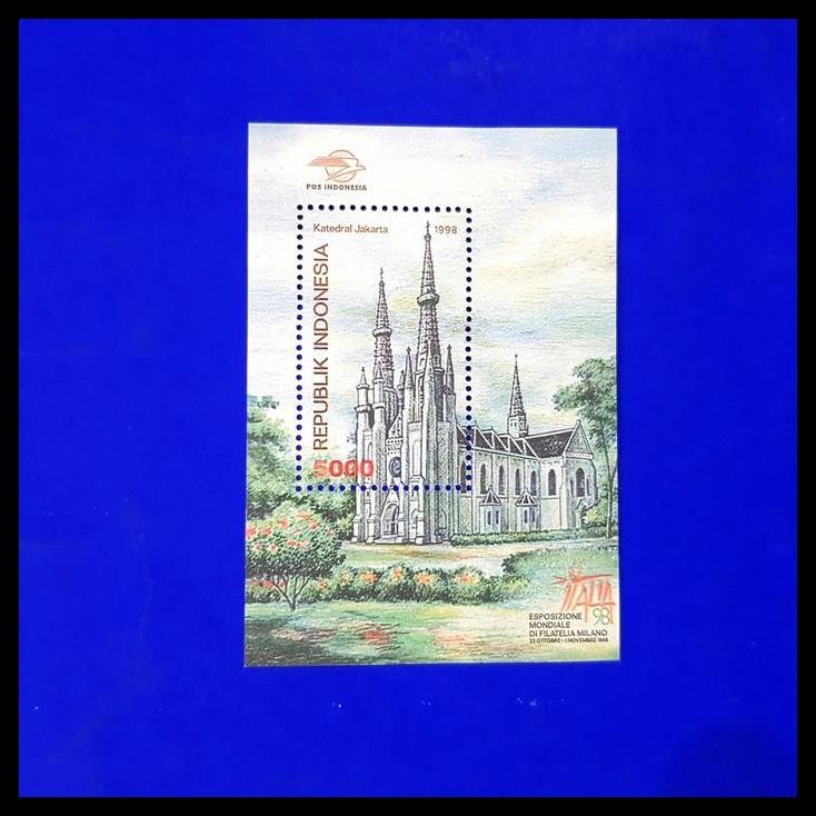 

DISKON PRANGKO INDONESIA SS BERGAMBAR KATEDRAL JAKARTA PAMERAN ITALIA '98 !!!!