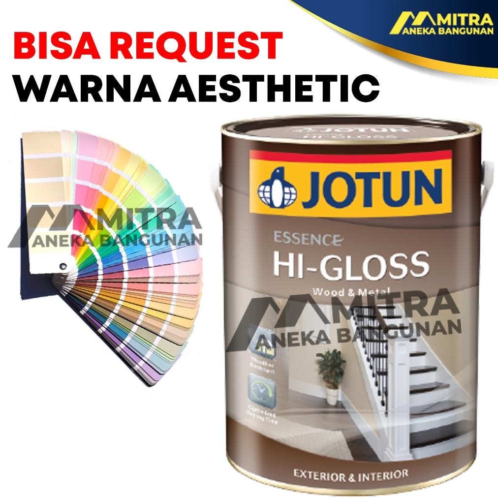 [PART 1] JOTUN HI GLOSS CAT KAYU CAT BESI 0,9 LITER 1 KG / INTERIOR EKSTERIOR / KILAP