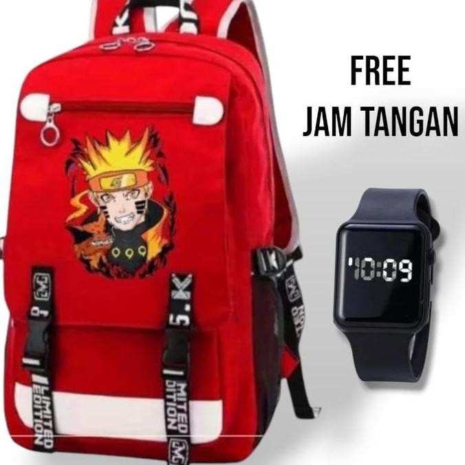 

Terjangkau Tas Sekolah Anak Sd Smp Laki Laki Perempuan Naruto Smile Jujutsu Kaisen Anime Terbaru Paket Bonus Fashion Motif