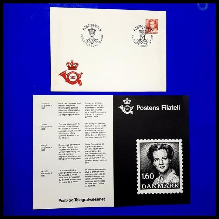 

TERMURAH PERANGKO/PRANGKO FDC QUEEN MARGRETHE II DARI DANMARK !!!!!