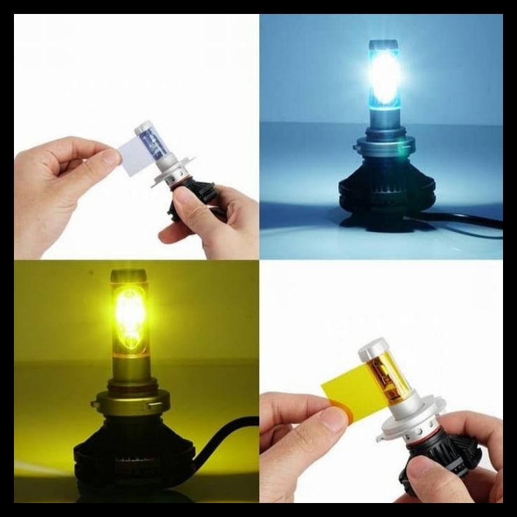 BEST DEAL LAMPU DEPAN MOBIL PANTHER ISUZU LED X3 H11 H4 UNIVERSAL 