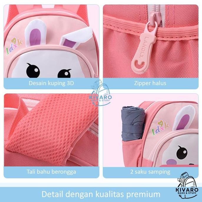 

Terjangkau Tas Sekolah Kecil Tapi Muat Banyak Tk Paud Motif Bunny & Bear Ukuran 27Cm Umur 2-4 Tahun | 8390 Kivaro Fashion