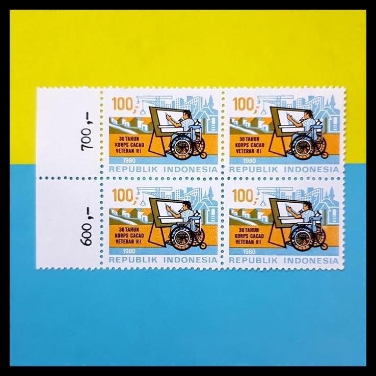 

TERMURAH PRANGKO INDONESIA. 30 TAHUN KORPS CACAD VETERAN RI. BLOK-4. KAT.100K !!