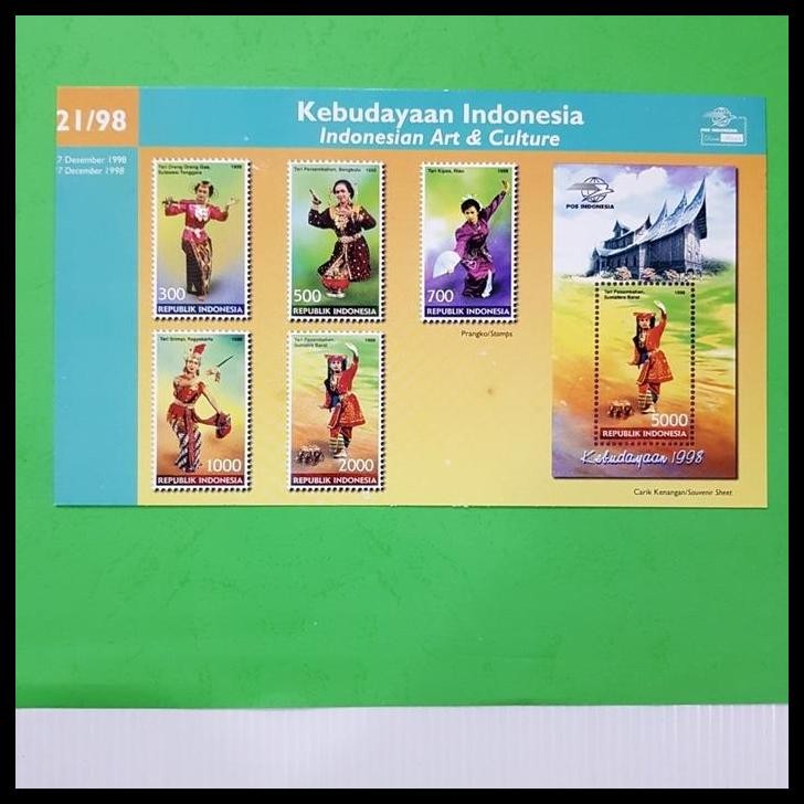 

TERMURAH PRANGKO INDONESIA. SHP SS KEBUDAYAAN 1998 TARIAN PASAMBAHAN, SUMBAR !!!!!!