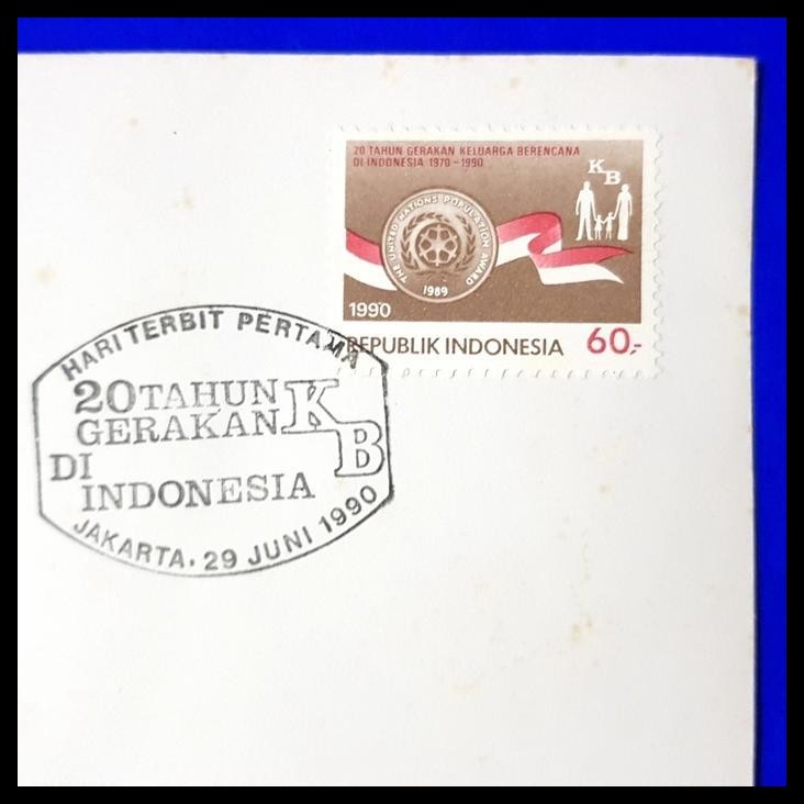 

HOT DEAL PRANGKO INDONESIA. 1990. SHP 20 TAHUN GERAKAN KELUARGA BERENCANA !!!