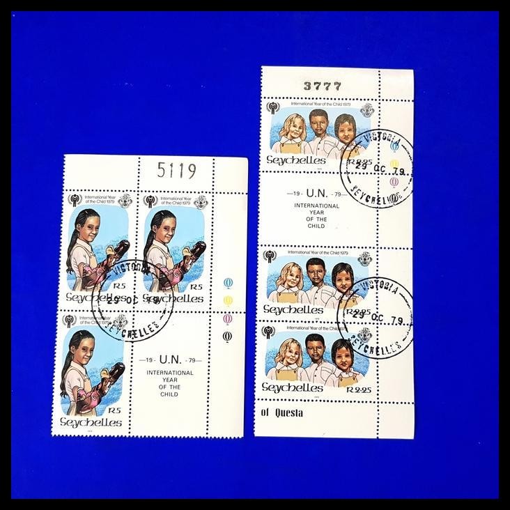 

BEST DEAL PRANGKO LUAR NEGERI. INTERNATIONAL YEAR OF THE CHILD 1979, SEYCHELLES !!!