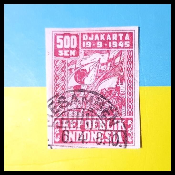 

TERMURAH PRANGKO INDONESIA REVOLUSI JAWA 500 SEN CAP ISTIMEWA KESAMBEN 6.4.8 10