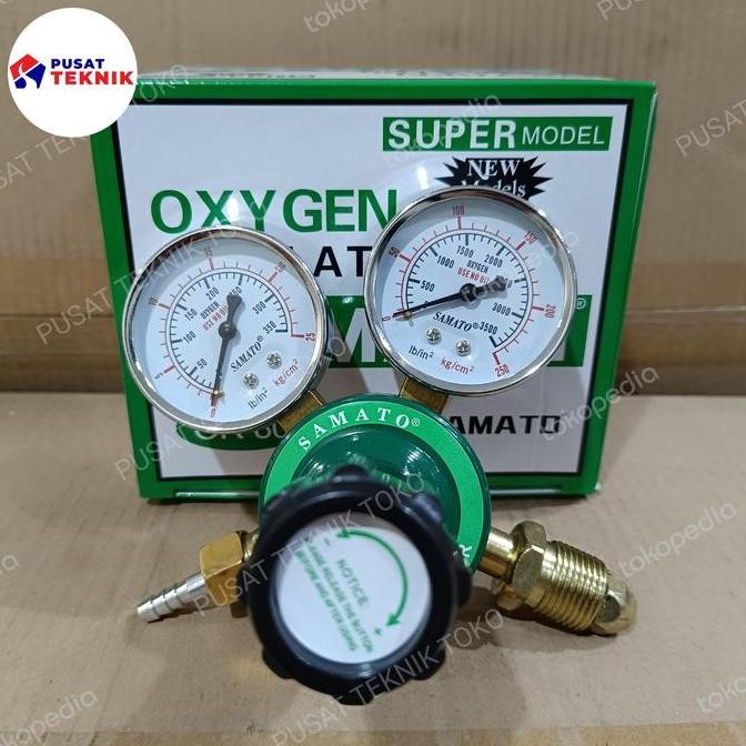 Regulator Oksigen Samato Yamato Oxygen Regulator Las Oksigen Qr-80 Regulator Las