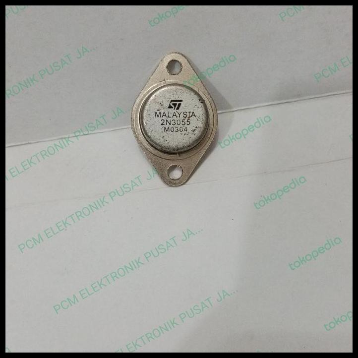 TERMURAH 1580 TRANSISTOR TR JENGKOL 2N3055 2 N3055 2N 3055 N MALASYA 