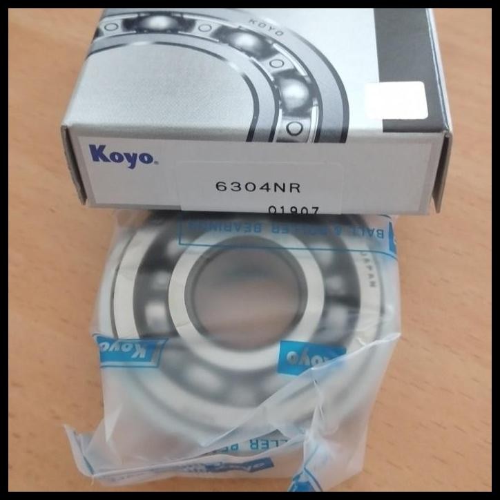 DISKON BEARING 6304 NR KOYO JAPAN 6304NR 