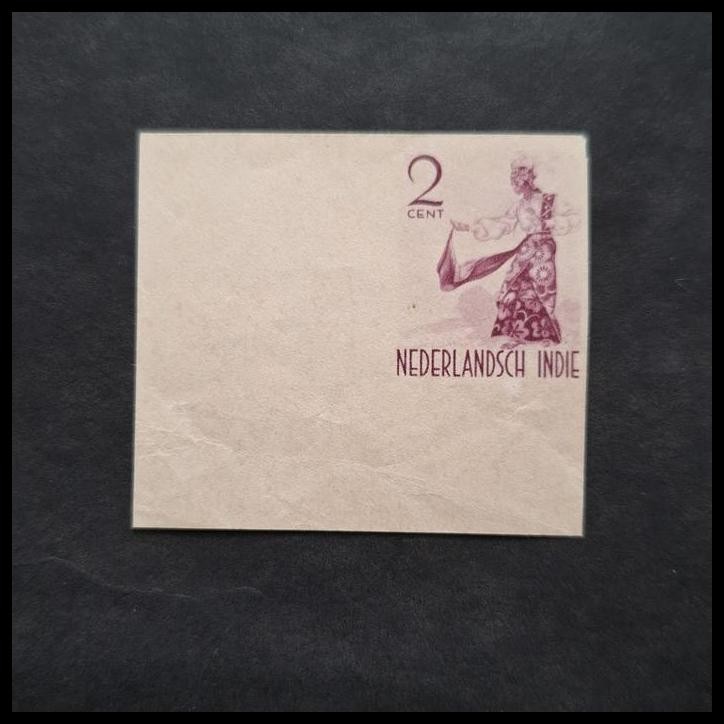 

TERMURAH PRANGKO INDONESIA-NED INDIE 1941. SERI PENARI. 2 CENT JAVENESE DANCER. CETAK PERCOBAAN WARNA (VIOLET) TANPA PERFORASI. !!!!!!