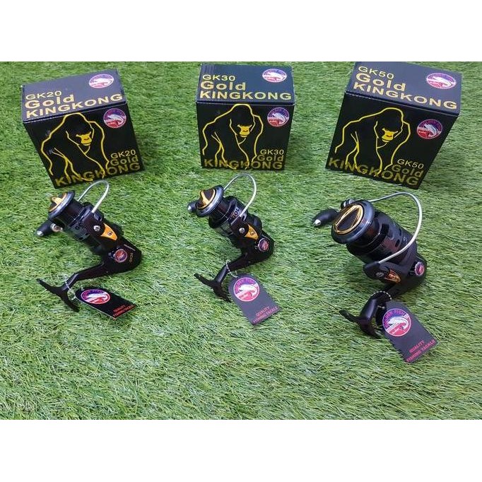 BARU REEL SPINNING GOLD KINGKONG GK20 GK30 GK50