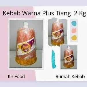 

Daging Kebab Warna 2Kg Pakai Tiang - Gosend Daging Kebab Sapi 2Kg Plus