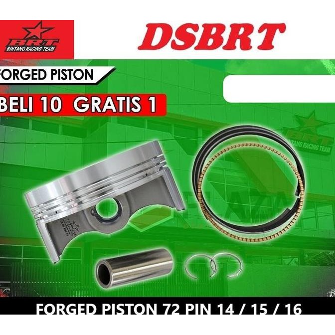FORGED PISTON BRT 72.00 72 mm 14 15 16