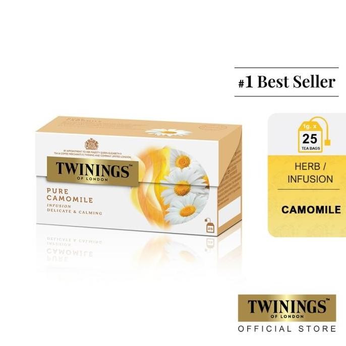 

Twinings Teh Celup Pure Camomile 25X1Gr