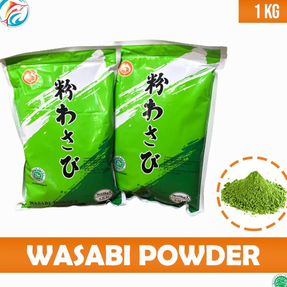 

Wasabi Powder Bubuk Wasabi 1 Kg Wasabi Sushi