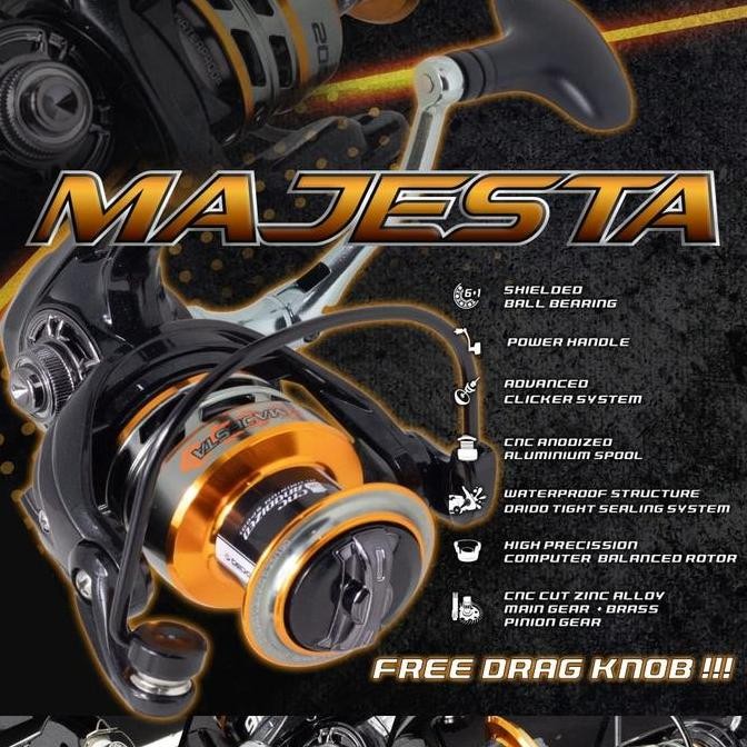 BARU REEL DAIDO MAJESTA 1000-6000 POWER HANDLE