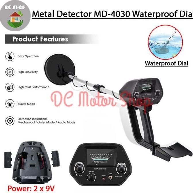 Md4030 Gold Metal Detector Emas Logam King Detektor Md-4030