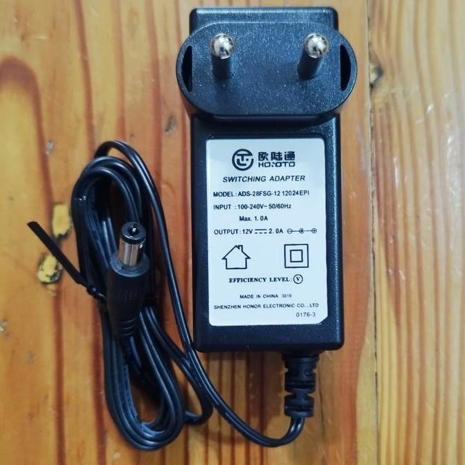 12V ~ 2A Hoioto Adaptor Original