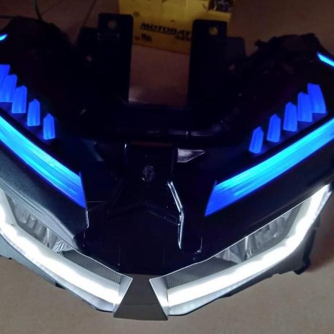 Headlamp lampu reflektor ori komplit vario 150 new 2018 alis custom