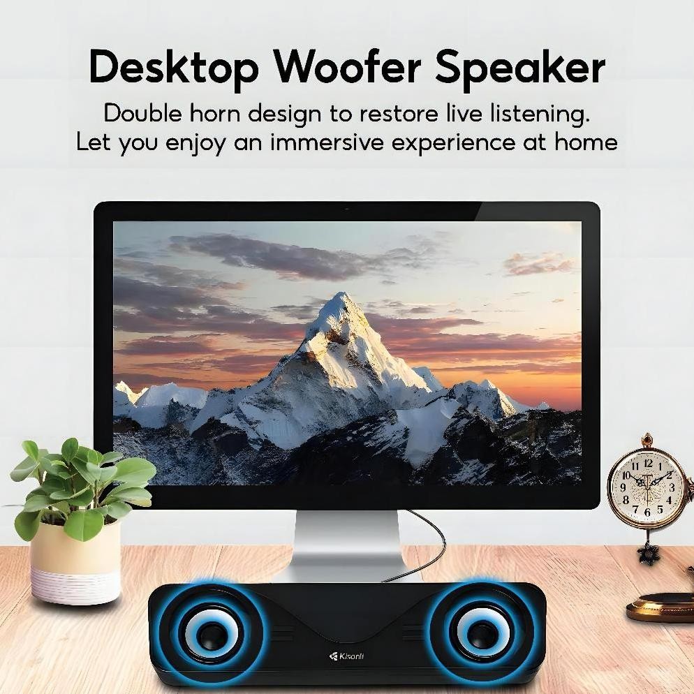 Termurah Kisonli Speaker Laptop / Komputer Soundbar I-610 Oz67