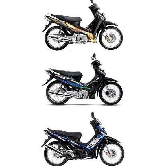 GW- GEAR SET+RANTAI 1SET UK 35T, 14T HONDA KHARISMA, KIRANA, SUPRA X 125 Kode part KPH/KTL Gir Motor