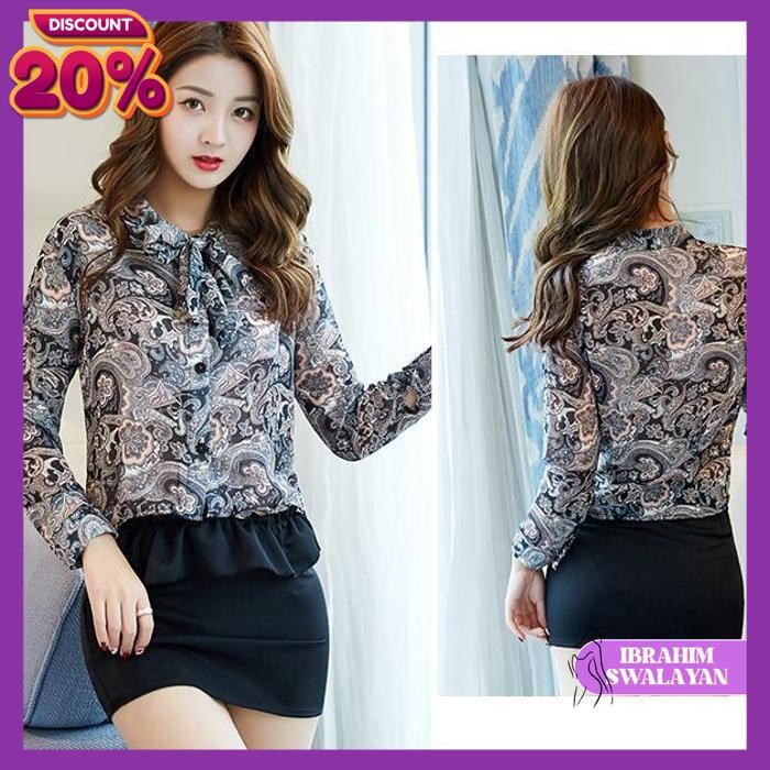 + LINGERIE SEKSI ELEGANT HOT SECRETARY BATIK SEKSI ELEGANT + TERBAIK