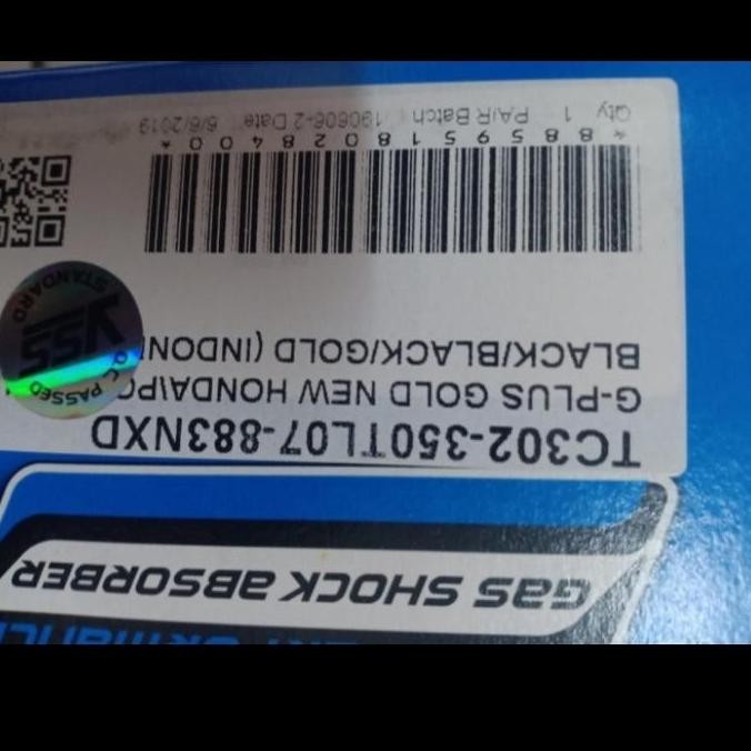 Shock Yss Ori Thailand Gold Series PCX-150/ADV/XMAX 350mm Best Quality