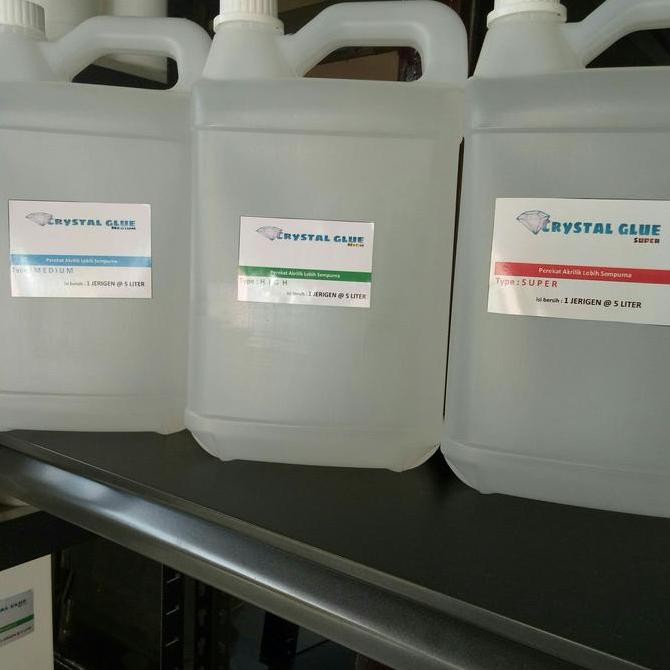 

Lem Akrilik Medium - Lem Transparan untuk Akrilik & Plastik Mika