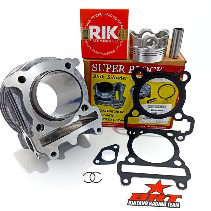 BLOK BORE UP BRT MIO SPORTY MIO SMILE MIO SOUL LAMA 58 MM CAST IRON