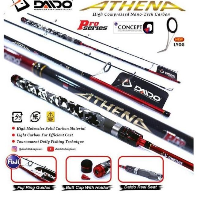 BARU joran Daido Athena pro series 165 cm 180 cm