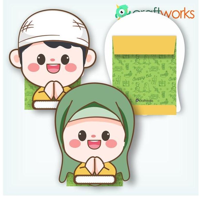 

monggo] AMPLOP ANGPAO IDUL FITRI UNIK (ISI 3 PCS) - EID MUBARAK ENVELOPE