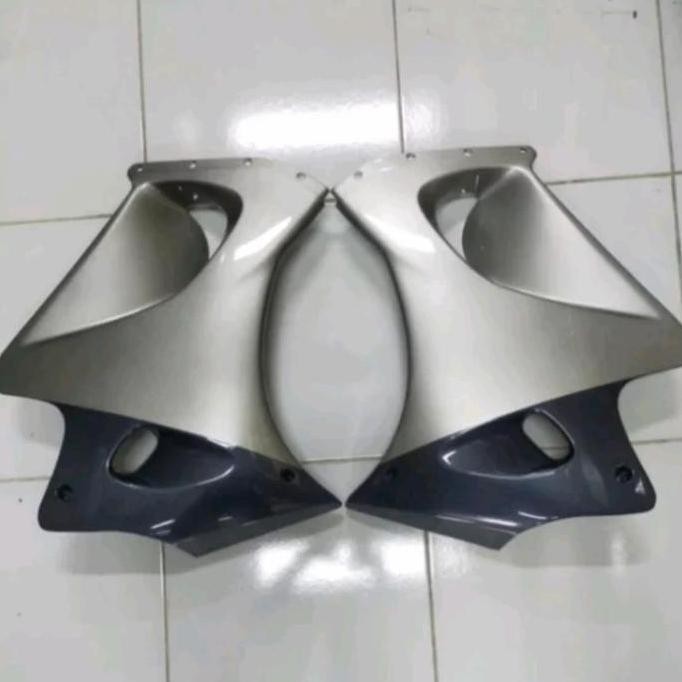 fairing bawah ninja rr old silver orinal Kawasaki