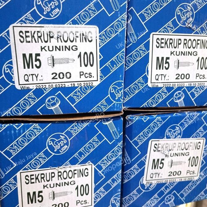 Baut Roofing 10cm / Sekrup Roofing 10 cm MOON LION