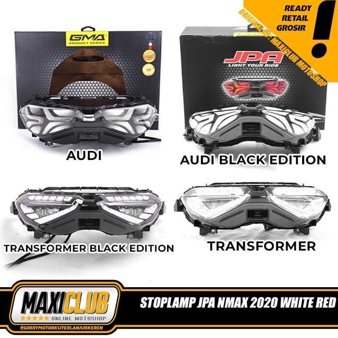 Stoplamp JPA Lampu Stop NMAX NEW 2020 Model TRANSFORMER NEW NMAX 2020