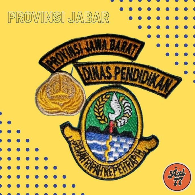 

!!!!!!] 1 SET BEDGE PROVINSI JAWABARAT