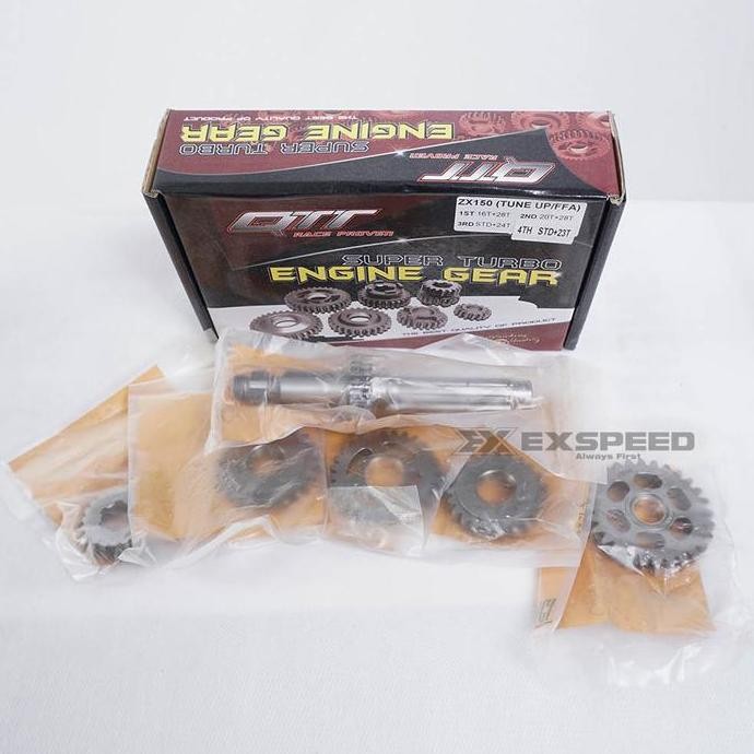 GEARBOX/GI RATIO QTT KAWASAKI NINJA R/RR TUNE UP/FFA