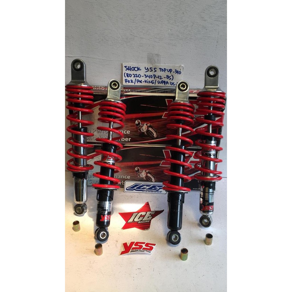 Shok belakang yss non tabung dobleshok 340mm(rxz/rxking/supra125