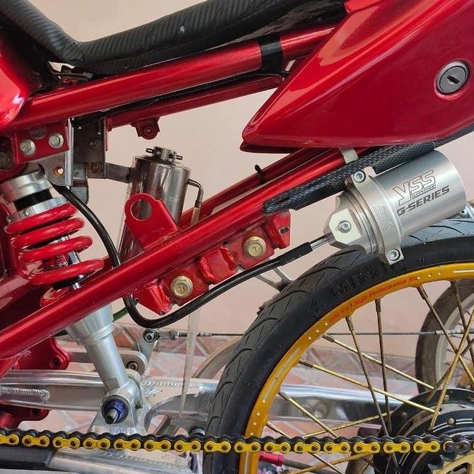 MONO SHOCK BELAKANG YSS TABUNG PISAH NINJA RR SONIK OLD SATRIA RU ORI