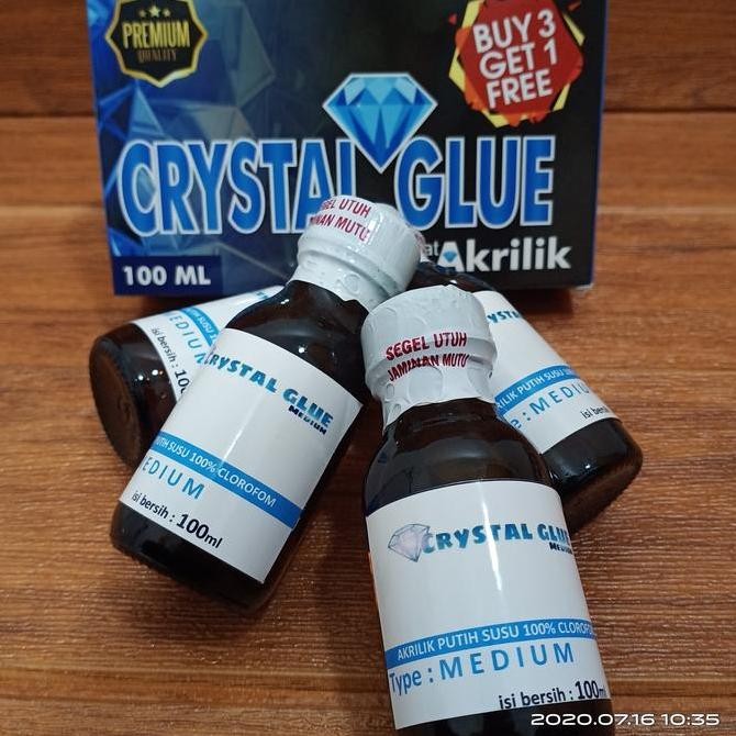 

Lem Akrilik Medium 250ml - Promo Beli 3 Gratis 1 - Untuk Acrylic & DIY