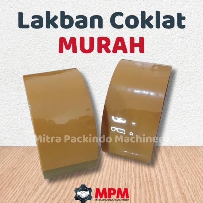 

best seller] LAKBAN COKLAT MURAH Selotip Packing Olshop Transparan EKONOMIS