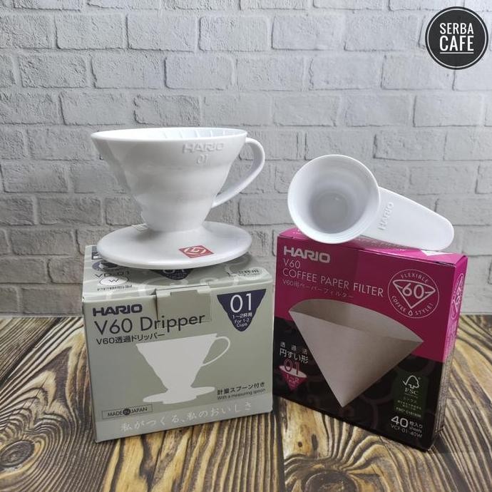 Paket Hario V60 + Paper Filter 01