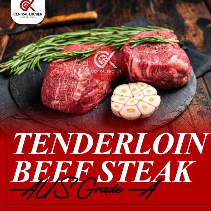 

Daging Sapi Impor Aus Tenderloin Beef Steak Grade A 1Kg