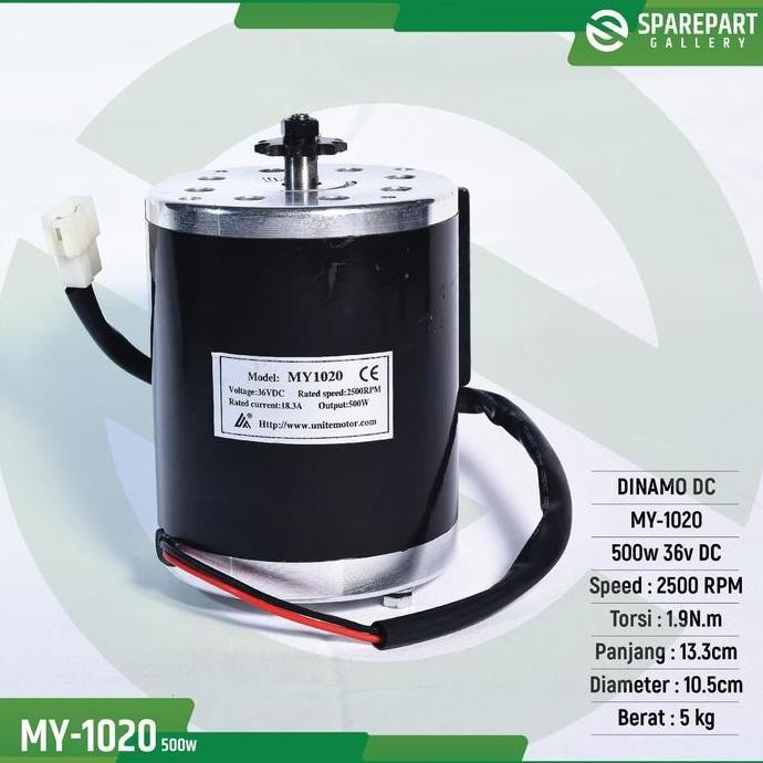 Dinamo/motor skuter listrik 36v DC w